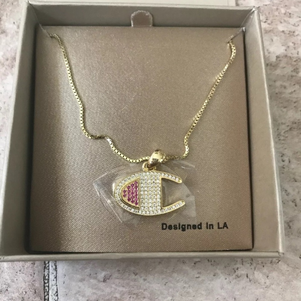 Heritage C pendant necklace from Champion